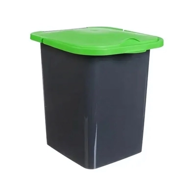 Контейнер для мусора ПУРО 18л ярко-зеленый