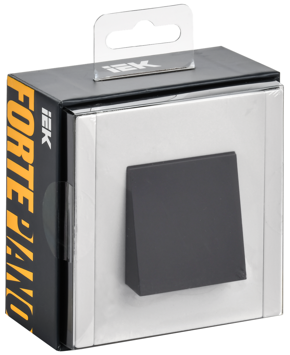 FORTE&PIANO Вывод кабеля FP242M металл белый IEK