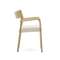 Стул Falconera со съемным чехлом из массива дуба с натуральной отделкой FSC Mix Credit