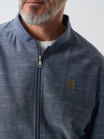 Ветровка мужская из натурального волокна в стиле smart-casual