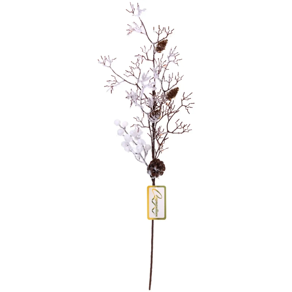 Ветка декоративная «Волшебство зимы» 75 см