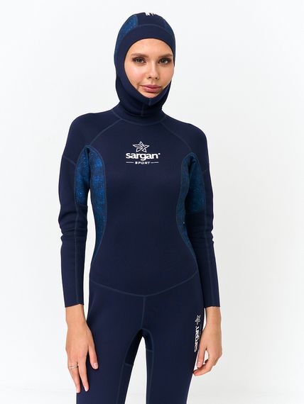 Шлем Sargan Sport 1020/BL короткий 2 мм синий