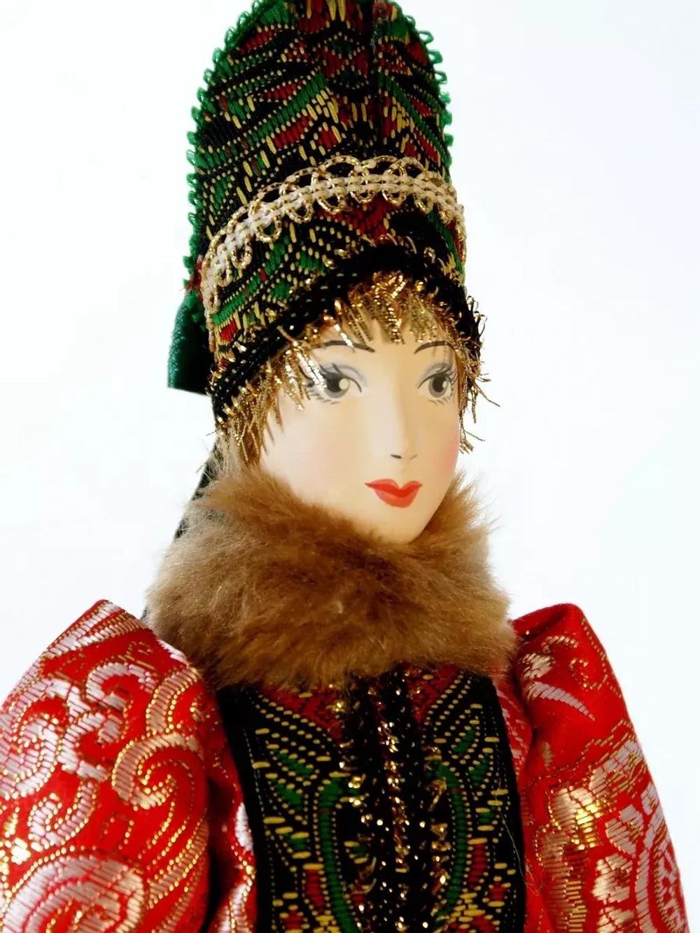 Кукла коллекционная в русском костюме Костромской губернии