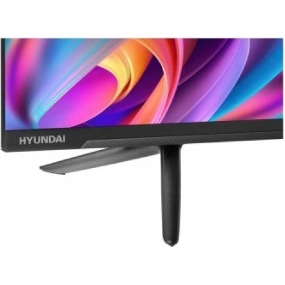 Телевизор LED Hyundai 65" H-LED65BU7100 WebOS Frameless Metal серый/серый 4K Ultra HD 60Hz MEMC DVB-T DVB-T2 DVB-C DVB-S DVB-S2 USB WiFi Smart TV
