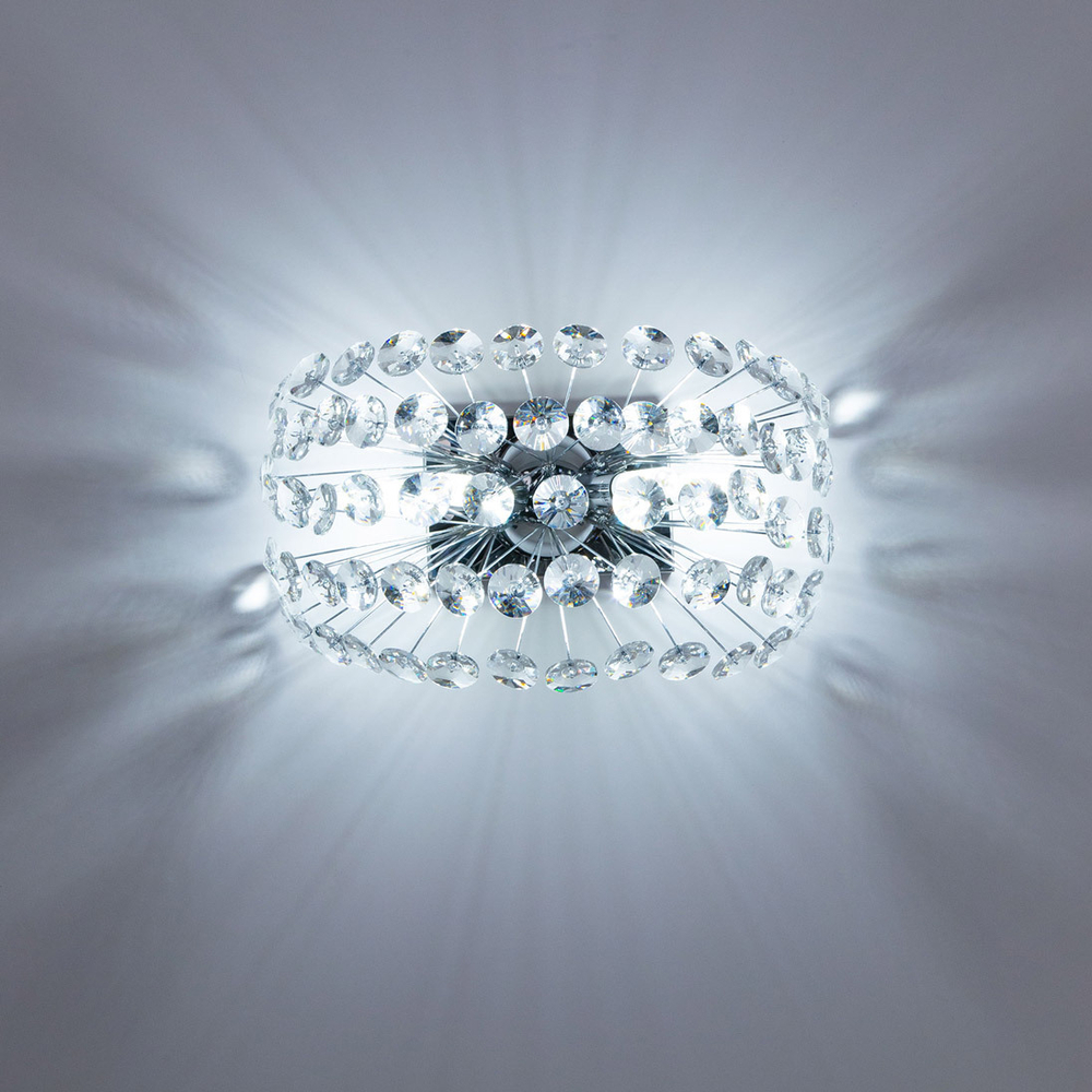 Eletto EL322W04.1 Betsy Бра хрустальное Хром