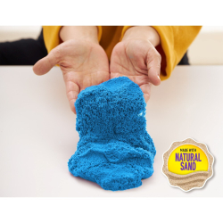 Kinetic Sand - Кинетическая песочница с голубым песком 454 г 20146480 / артикул   71402 6067478 20146480  / GTIN 778988404935