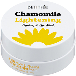 PETITFEE Восстанавливающие патчи для глаз Chamomile Lightening Hydrogel Eye Mask, 60 шт