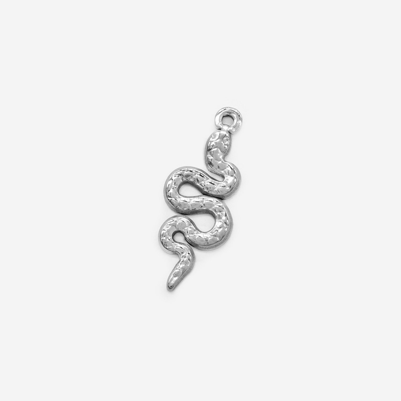 Подвеска "Petit serpent" 20,3*8мм, сталь без покрытия