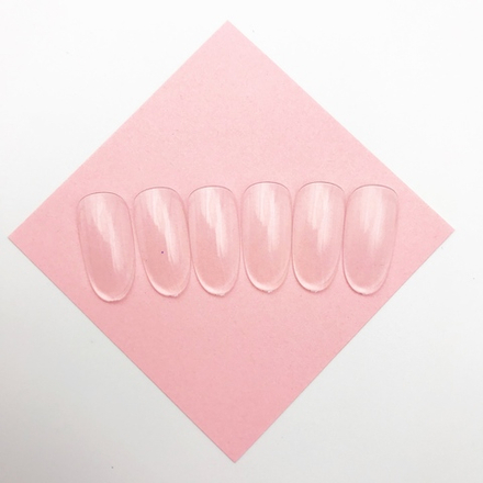 Типсы формы "миндаль" прозрачные, 50шт.