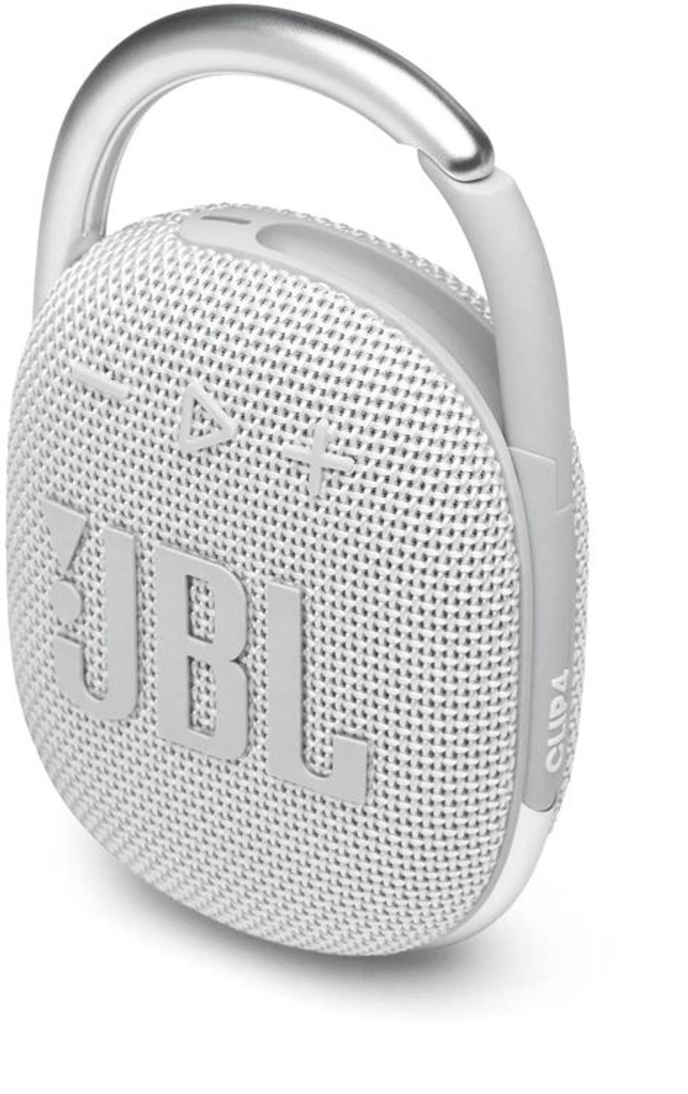 Колонка портативная JBL Clip 4, 5Вт, белый [jblclip4wht]