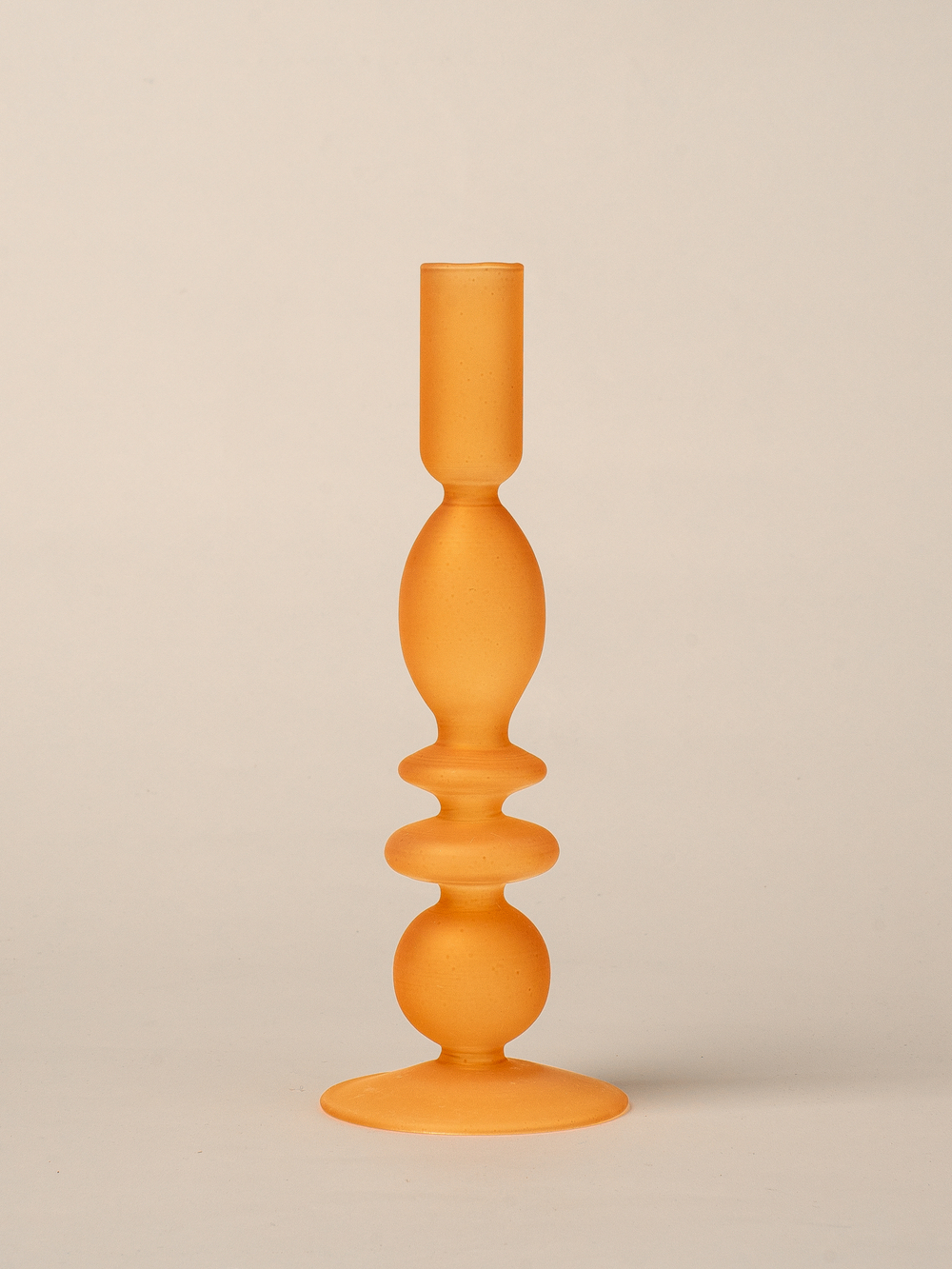 Подсвечник фигурный Персиковый