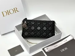 Мини-сумка Dior Miss Dior Midi черный