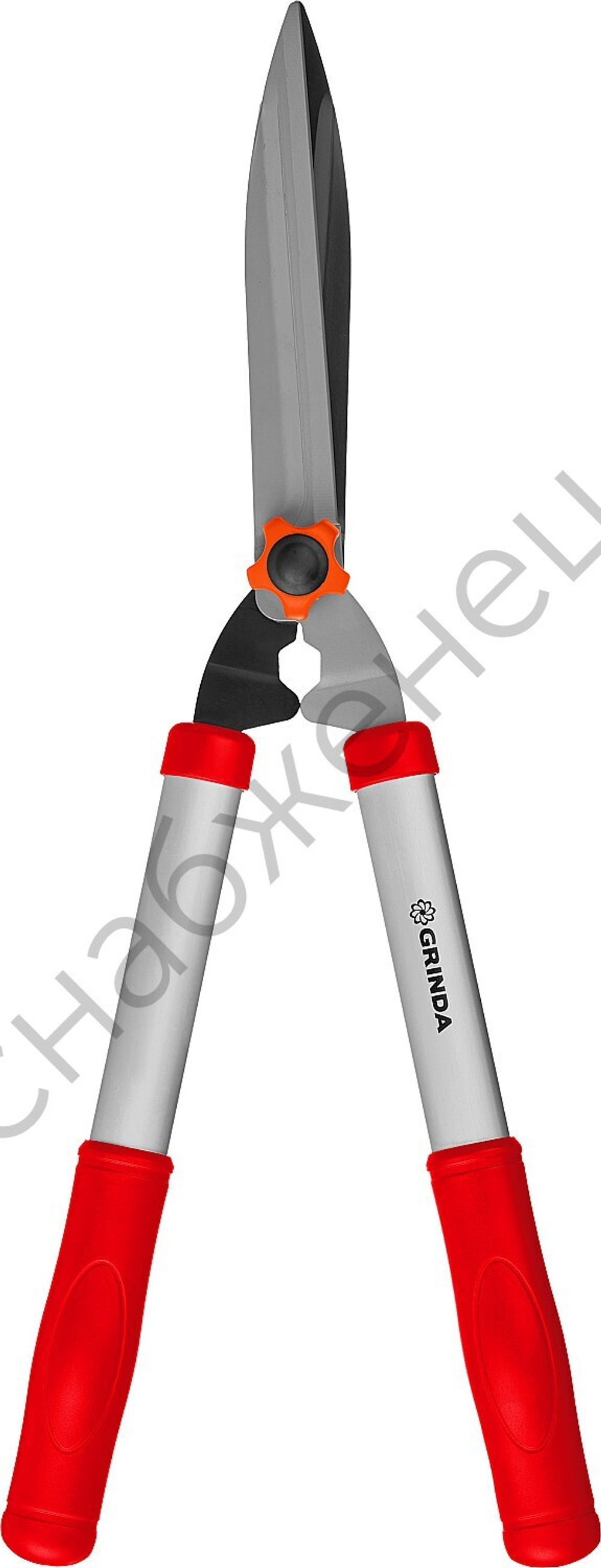 GRINDA GH-540, длина 540 мм, закаленные лезвия, антикор. покрытие, стальные рукоятки, кусторез (40253)