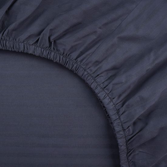 КПБ DarkGrey, 1.5 спальный, 70х70, простыня 140х200х30. DOMTEKC