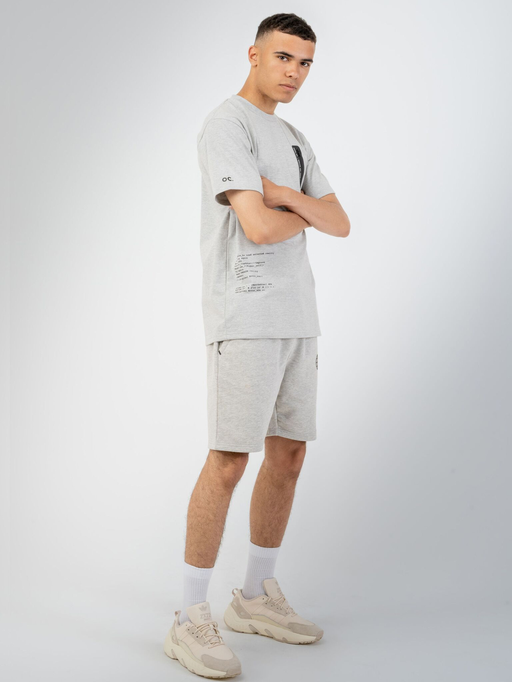 Футболка мужская ORIGINAL CREATOR HTML ZIP T-SHIRT, Серый