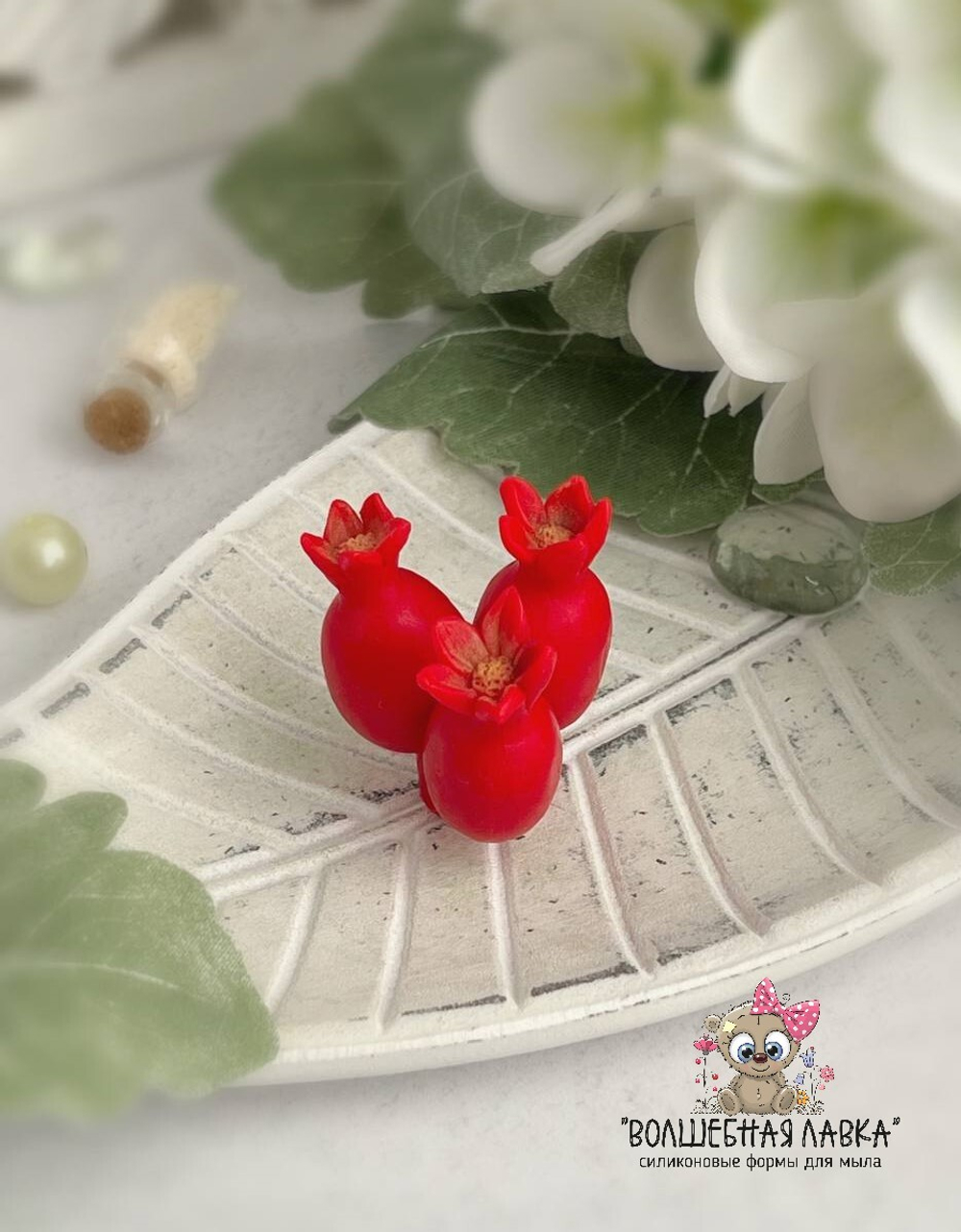 Силиконовая форма Шиповник
