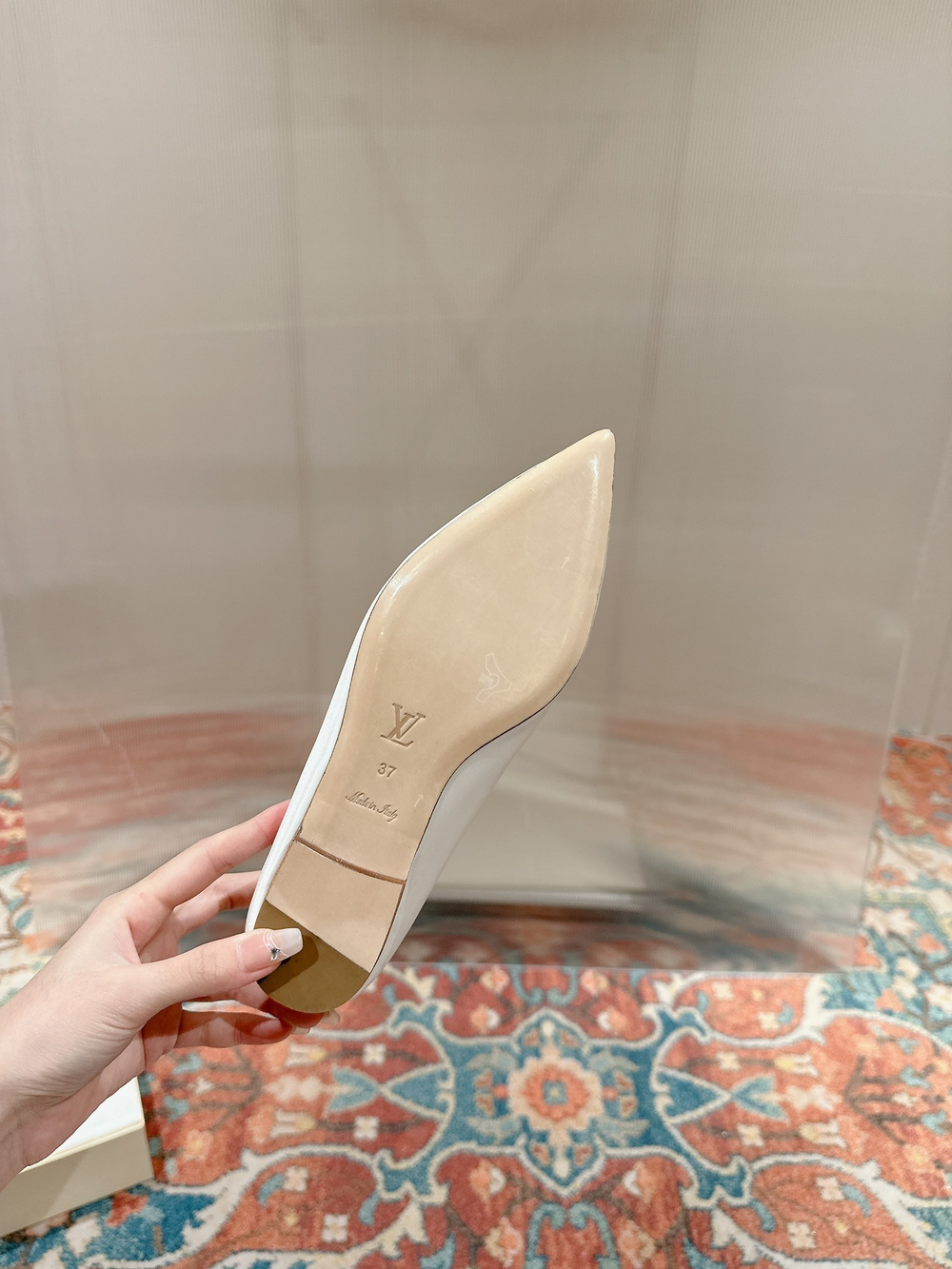 Louis Vuitton Met Flat Ballerina