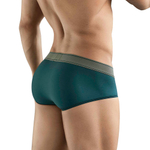 Зеленые мужские трусы-брифы Clever Natura Piping Brief