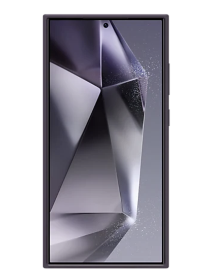 Чехол-накладка Standing Grip Case S24 Ultra ( Темно фиолетовый)