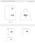 Стол пластиковый Siesta Contract Max Table Ø90, белый