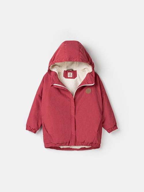 Куртка оверсайз на меху 