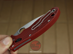 Нож Spyderco Manix 2 LTW (бургунди) RK-429