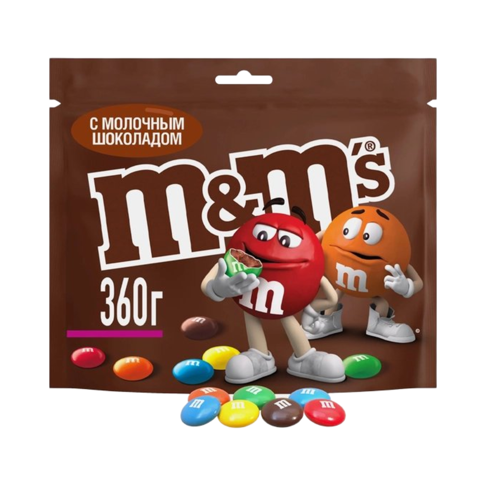 Драже "M&Ms" шоколад 360г