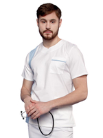 Туника медицинская мужская Pulse 260 Wisconsin, R175 угольно-серый, M