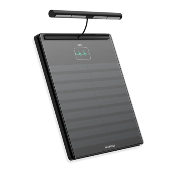Умные весы Withings Body Scan WBS08 Black All Inter (ICWBS08BLACKALLIN)
