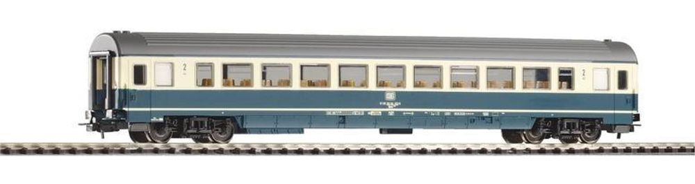 Пассажирский вагон 2.Kl. IC Großraum DB IV, beige-blau