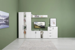 Шкаф Эйр 16.324.02, Белый шагрень