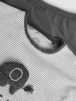 Лонгслив и легинсы в комплекте для малышей Next E48-214, Серый, Темно-серый