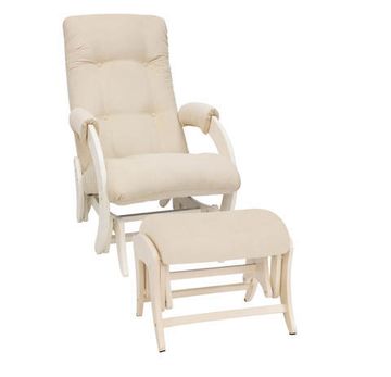 Кресло для кормления Milli Smile с пуфом