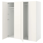 Платяной шкаф - IKEA PLATSA/FONNES  / ПЛАТСА/ФОННЕС ИКЕА, 160x57x181 см, белый