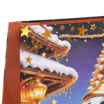 Пакет подарочный «Волшебный снеговик» 26*32*10 см, микс