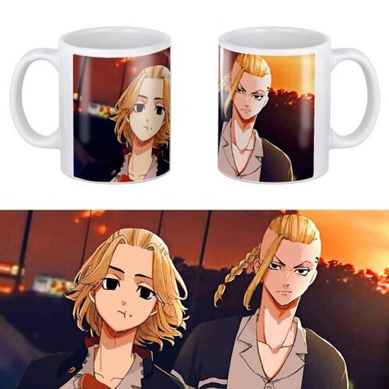 Кружка Токийские Мстители  Манджиро Сано и  Кен Рюгуджи