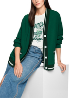 Кардиган из хлопка и модала