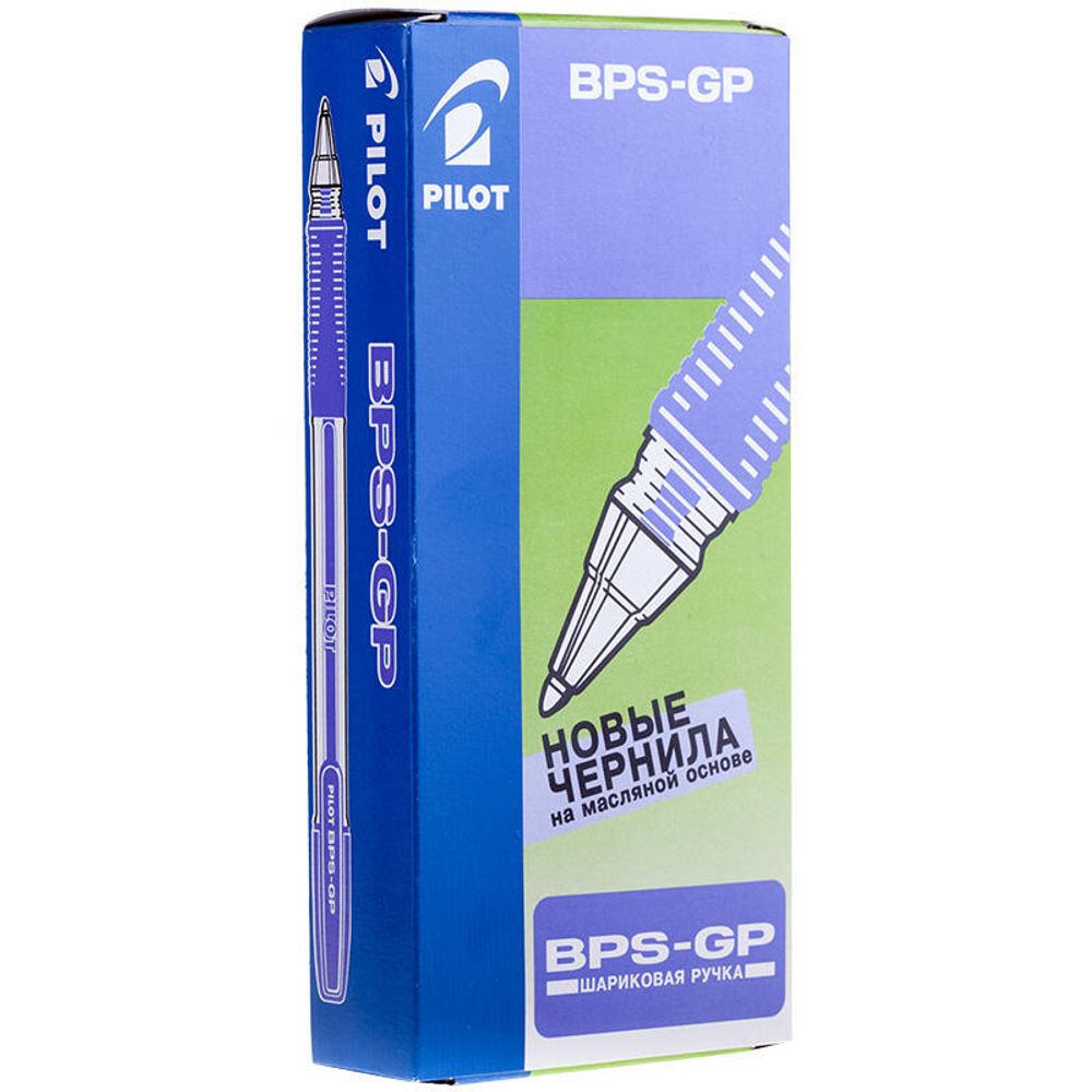 Ручка шариковая Pilot красная, 0.7мм, масляный стержень, грип