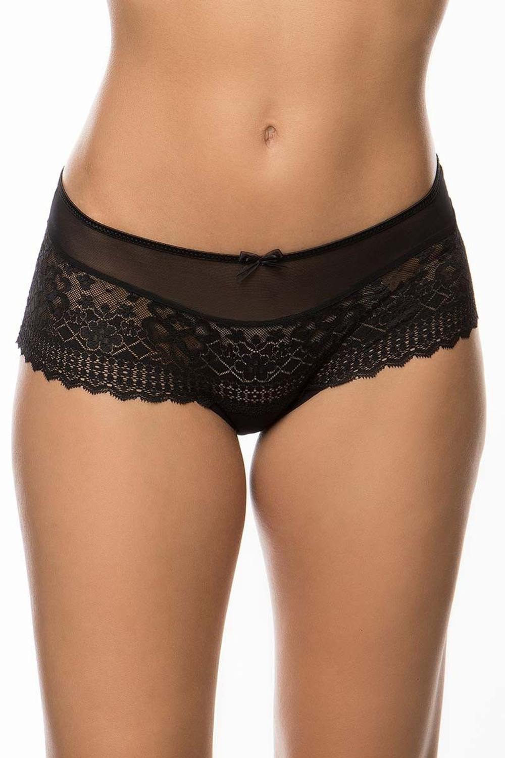 Трусы-шорты Melody из эластичного кружева (Размер: 44) (Цвет: кремовый)