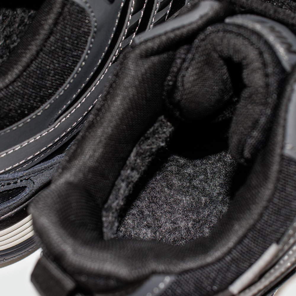 Кроссовки Nike P6000 Black White with Fur