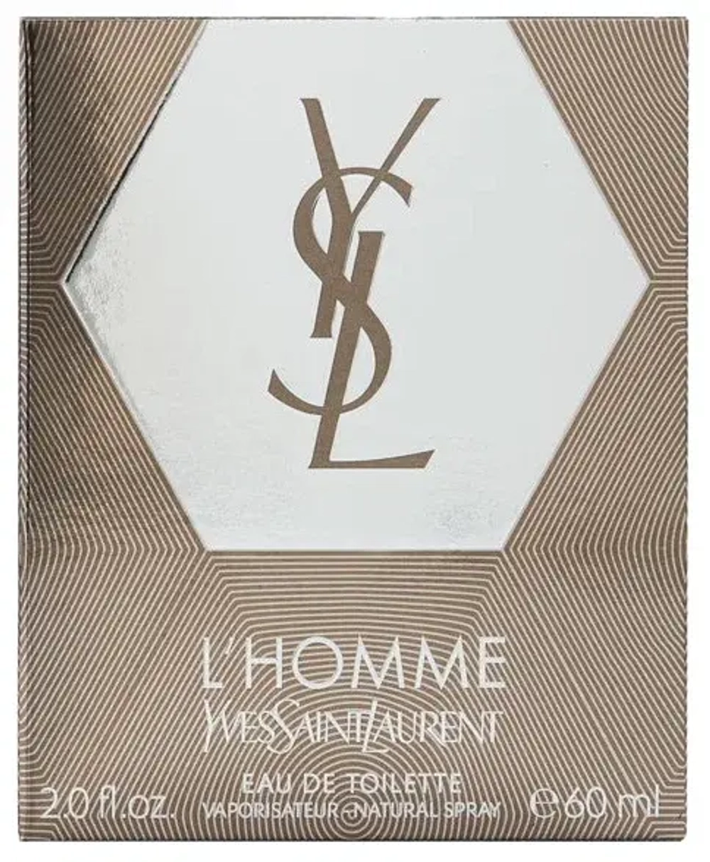 Yves Saint Laurent туалетная вода L'Homme, 60 мл, 300 г