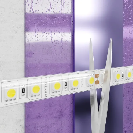 Светодиодная лента 24В 5050 21Вт/м 3000K 5м IP65 Led Strip 20025