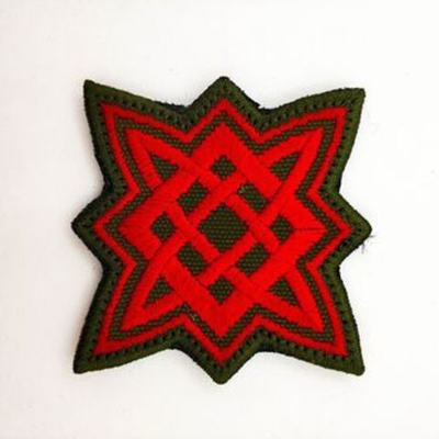 Патч Звезда Руси (7,5 х 7,5 см)