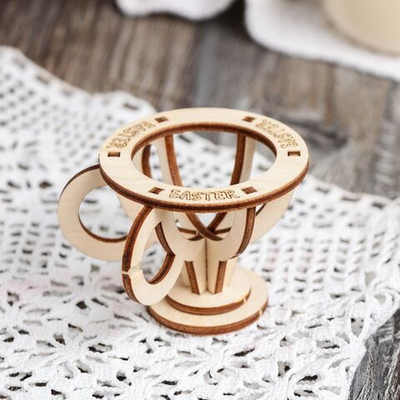 Подставка для яиц пасхальная, 1 ячейка, 6×6×5 см