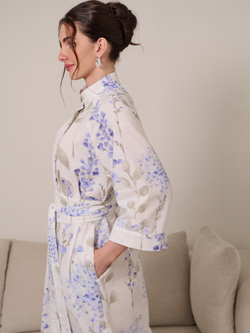 Платье кимоно с поясом