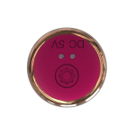 Розовая анальная вибропробка 12см с пультом ДУ I-Moon Anal Plug MY-610