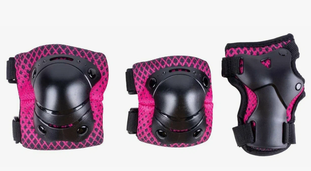Комплект защиты Safe fit teens 1.0 (S) розовый