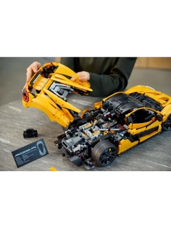 Конструктор Техник Mclaren P1, машина Макларен - 3893 детали