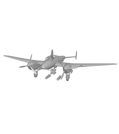 Сборная модель ZVEZDA Пикирующий бомбардировщик Пе-2, 1/48