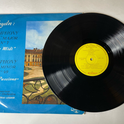 Винтажная виниловая пластинка LP Joseph Haydn Йозеф Гайдн, Ungarisches Kammerorchester, Vilmos Tatrai, Симфония Sinfonie Nr. 7 (Венгрия 1967)